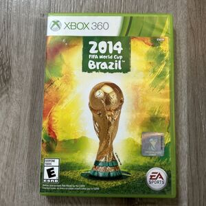 2014 FIFA World Cup Brazil Xbox 360 Microsoft Soccer Video Game Tested Working